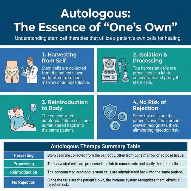 Autologous stem cells