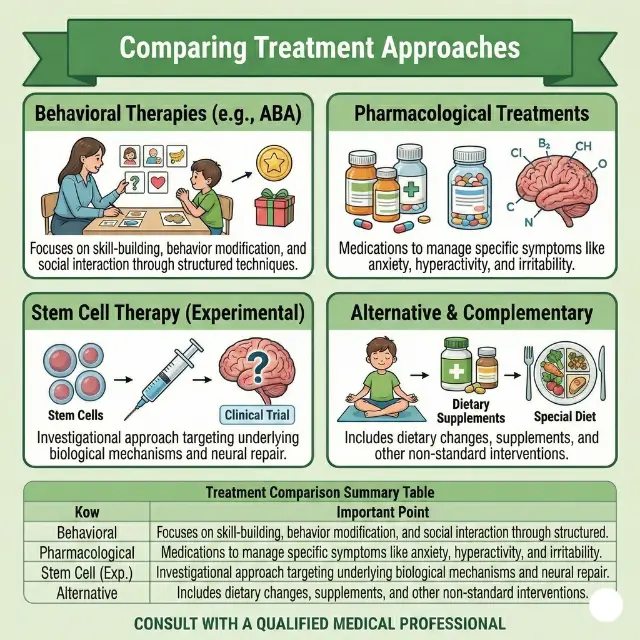 stem cell research for autism