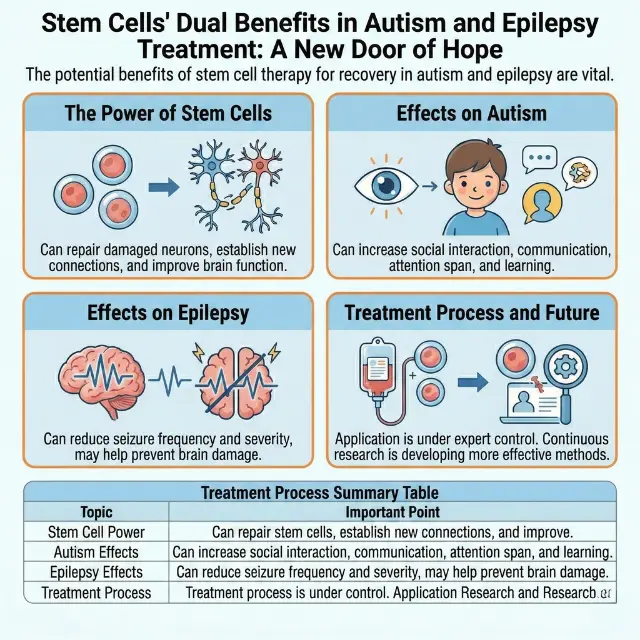 Stem cells autism and epilepsy